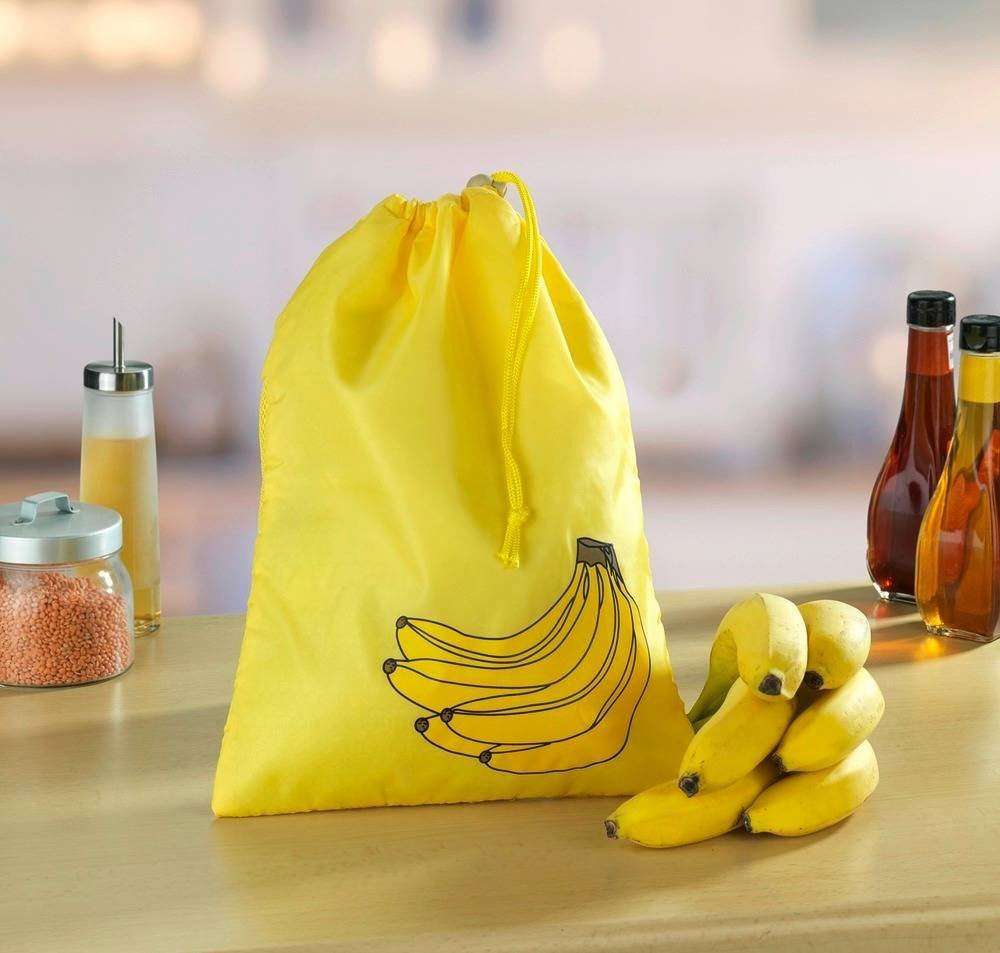 Torba do przechowywania bananów, poliester, WENKO