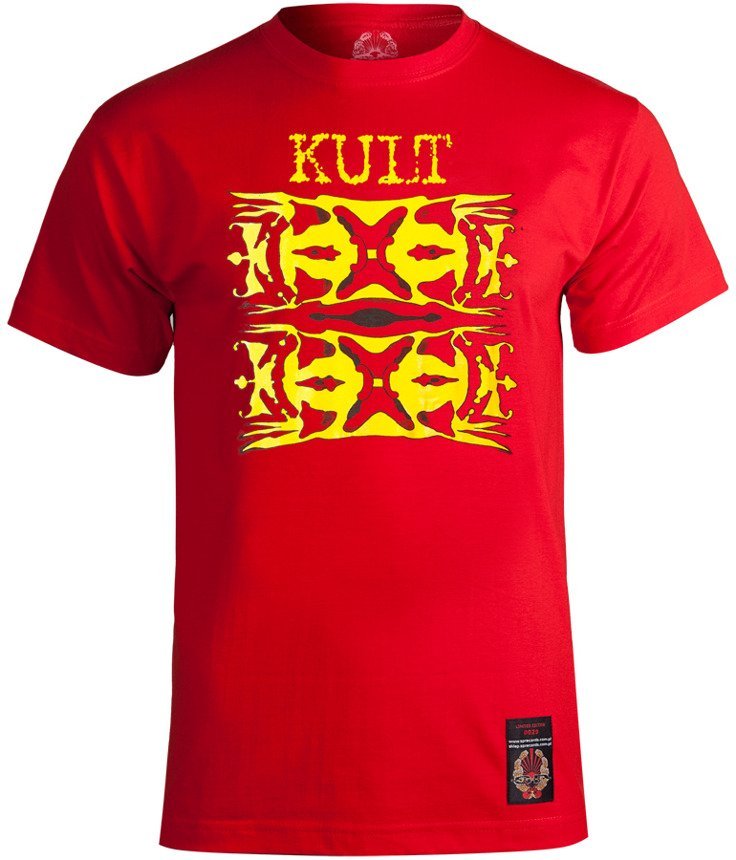 koszulka KULT - SPOKOJNIE czerwona-XL