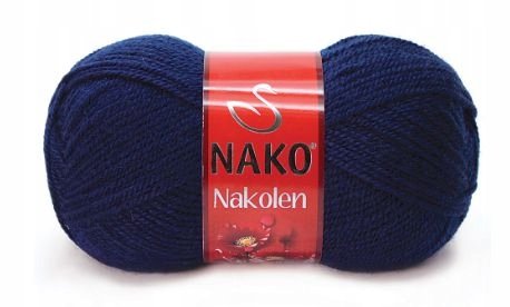 włóczka NAKOLEN kol.148 / granat .