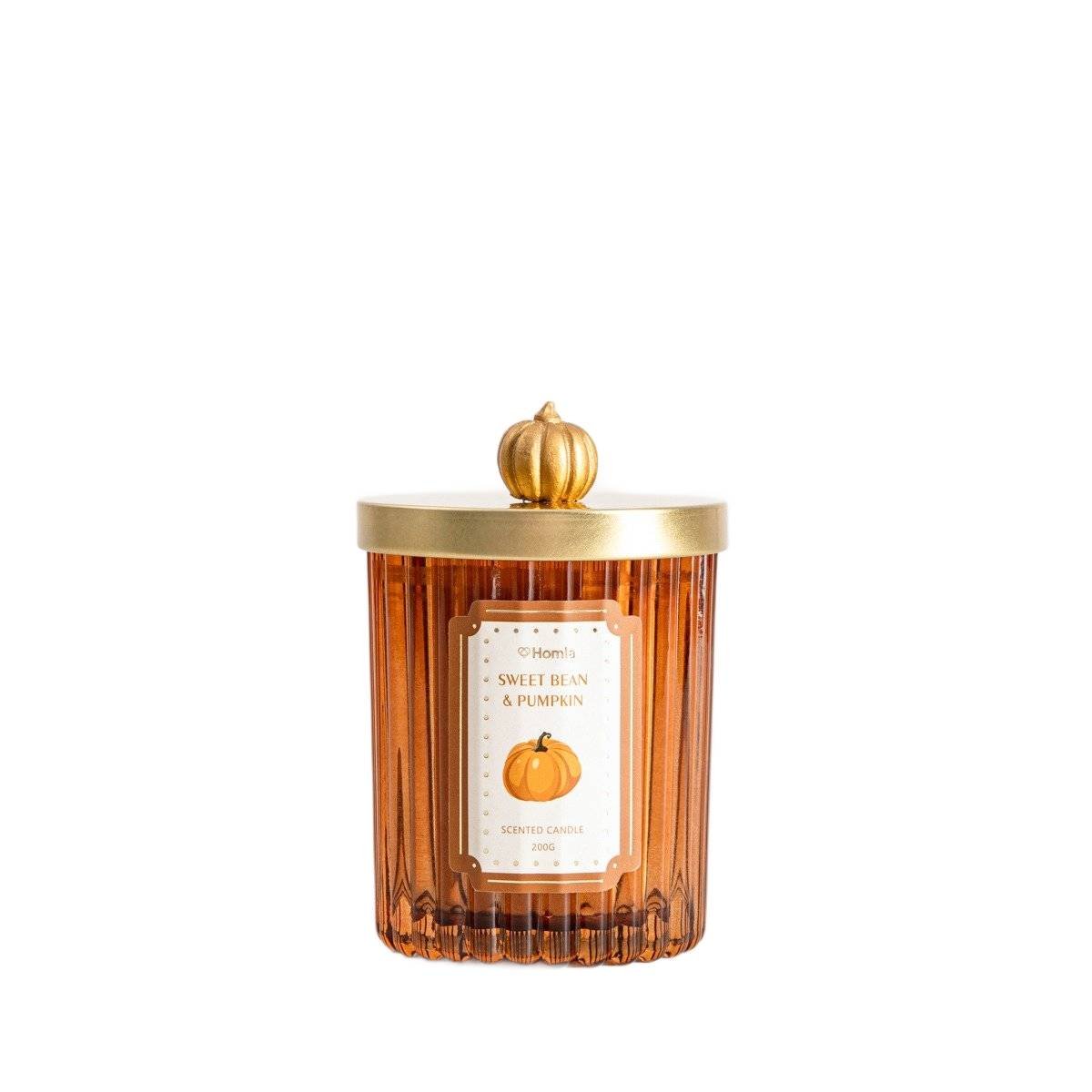 Świeca zapachowa PUMPKIN GROVE Sweet Bean & Pumpkin 200g HOMLA