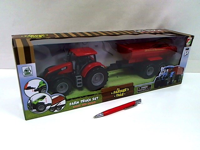 Traktor z przyczepą 07844