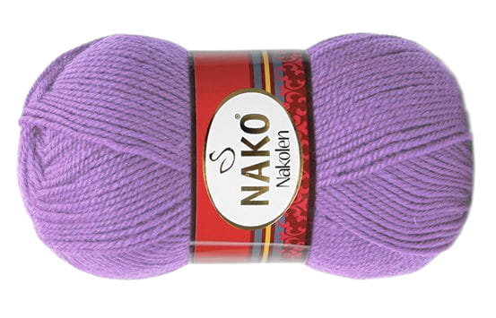 Włóczka Nakolen Kol. 1036 / Lawendowy