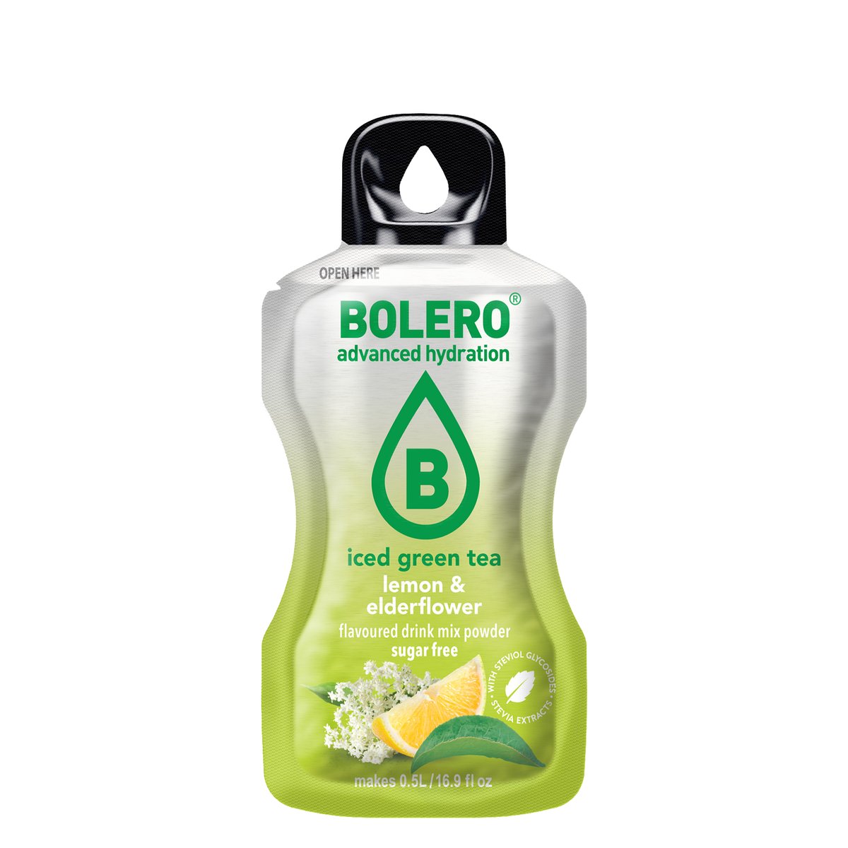 Bolero Sticks Iced Green Tea Lemon & Elderflower 3g