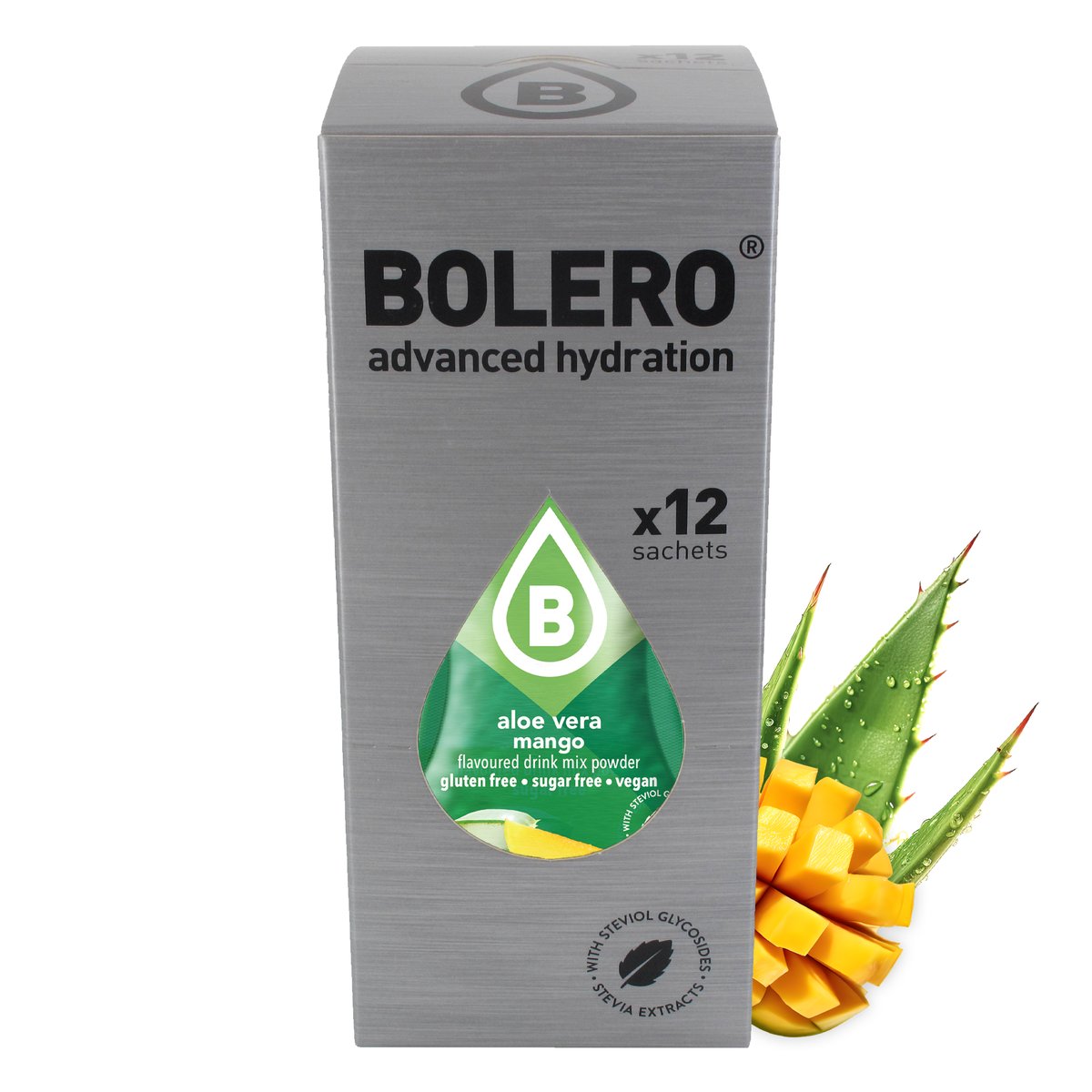 BOLERO BOX CLASSIC ALOE VERA MANGO 9g(12szt.)