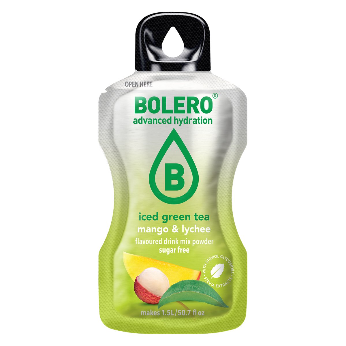 BOLERO CLASSIC ICED GREEN TEA MANGO & LYCHEE 8g