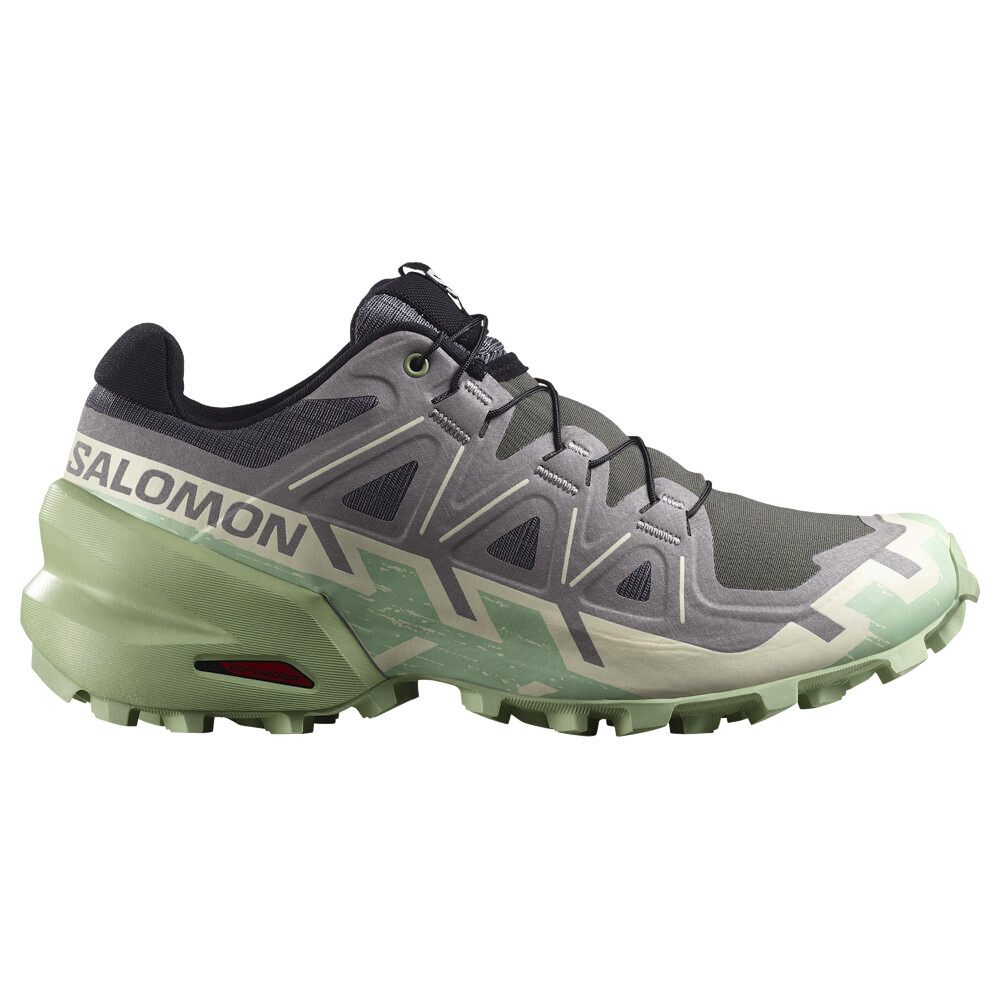 Damskie buty do biegania Salomon Speedcross 6 Castlerock/Vanilla Ice/Smoke Green UK 8
