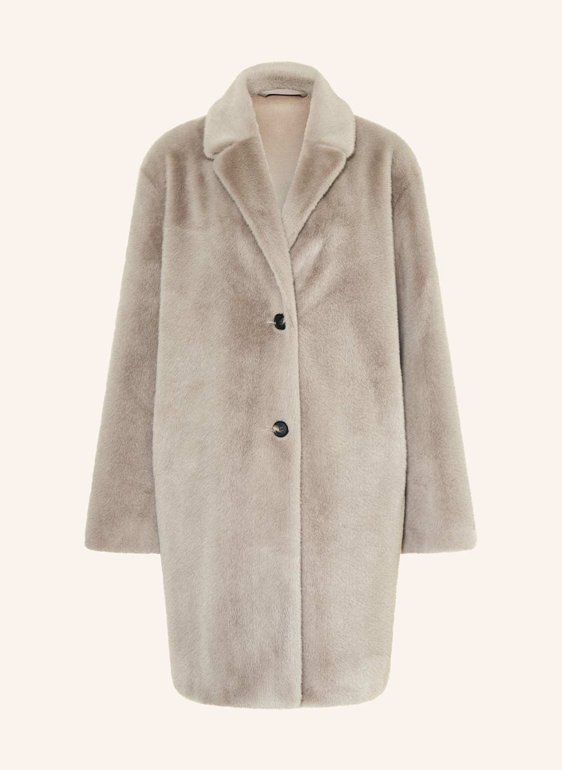 Lilienfels Płaszcz Ze Sztucznego Futra grau