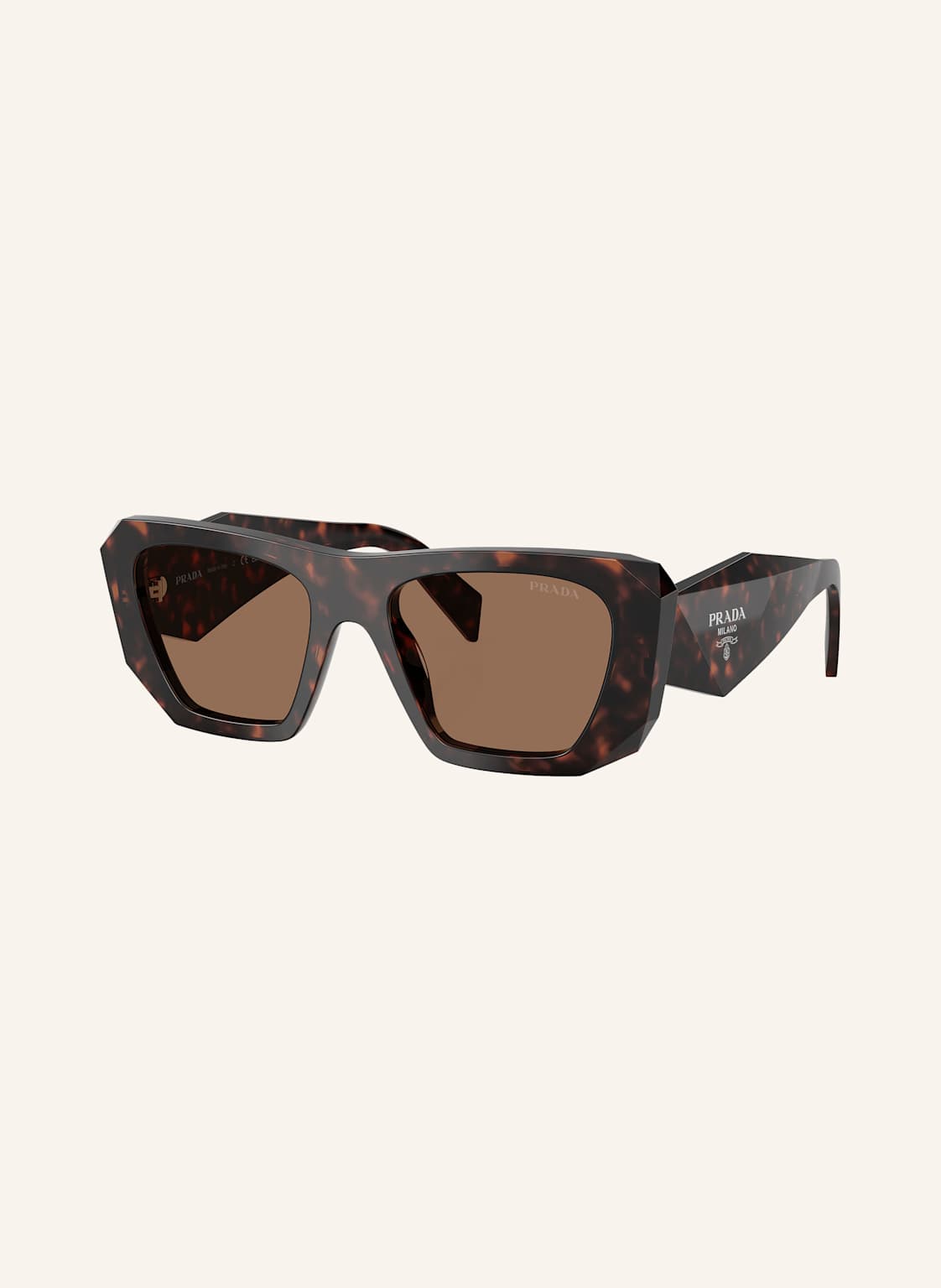 Prada Okulary Przeciwsłoneczne Pr b18s braun