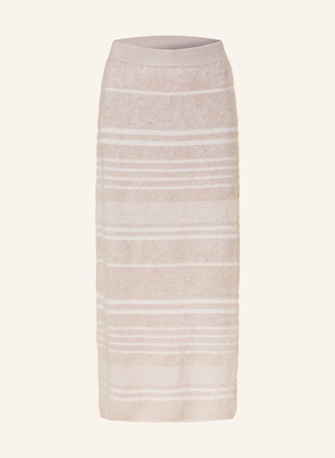 Sminfinity Spódnica Z Dzianiny Z Kaszmiru beige