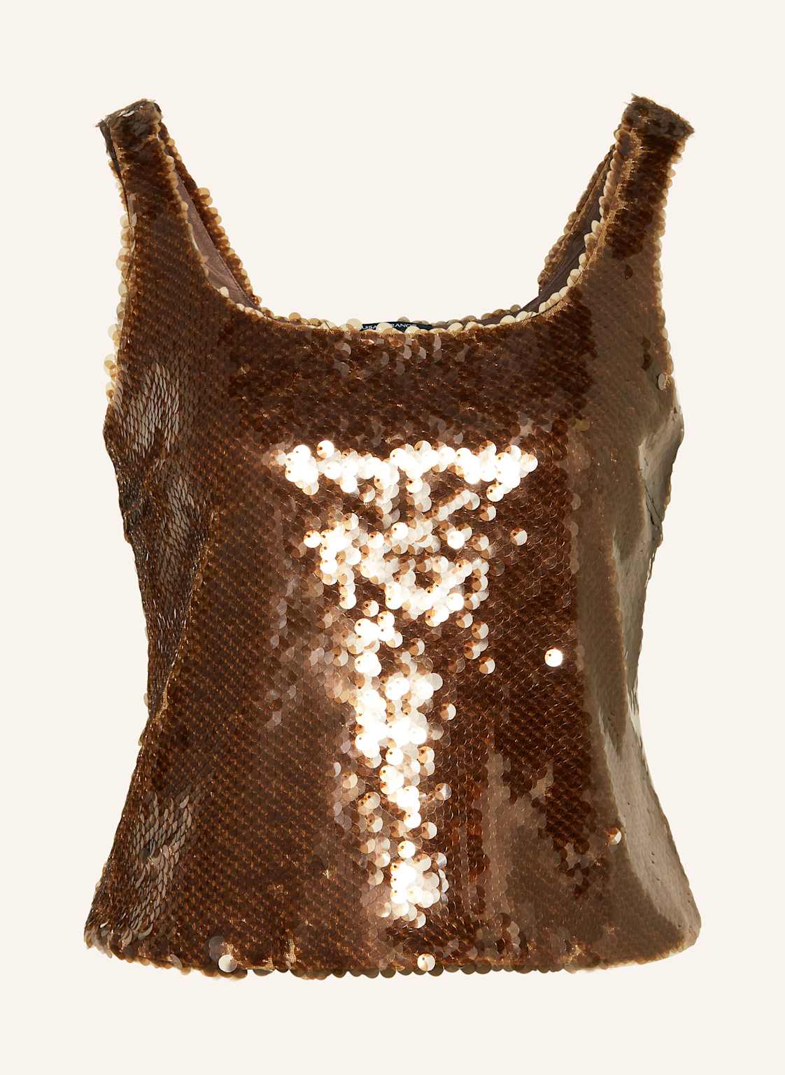 Luisa Cerano Top Z Cekinami braun