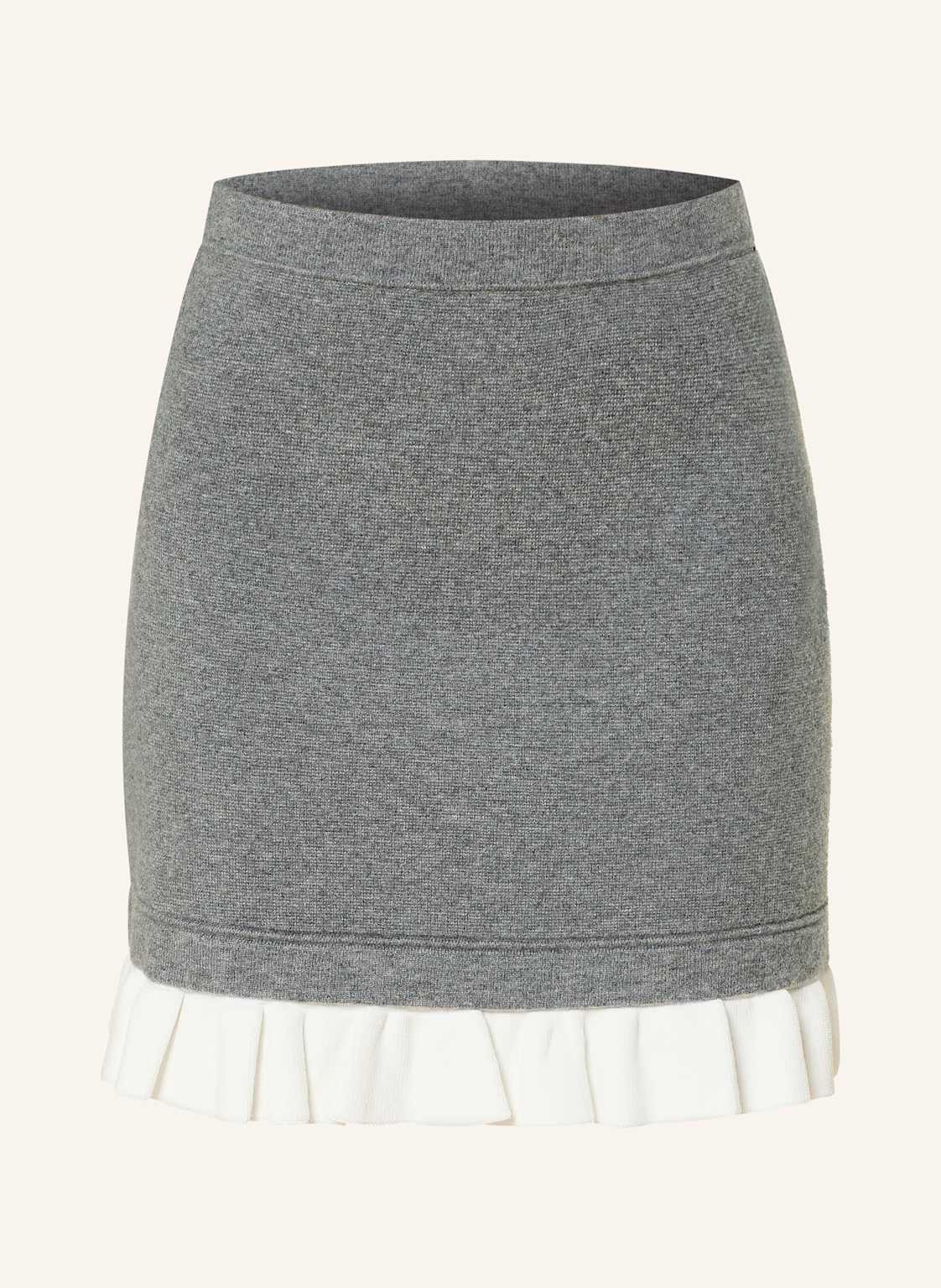 Claudie Pierlot Spódnica Z Dzianiny grau