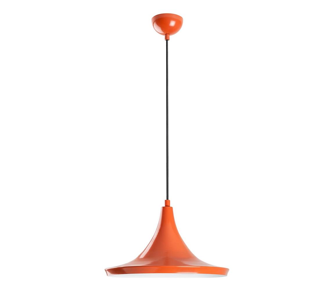 Żyrandol na lince TOM 1xE27/40W/230V pomarańczowy