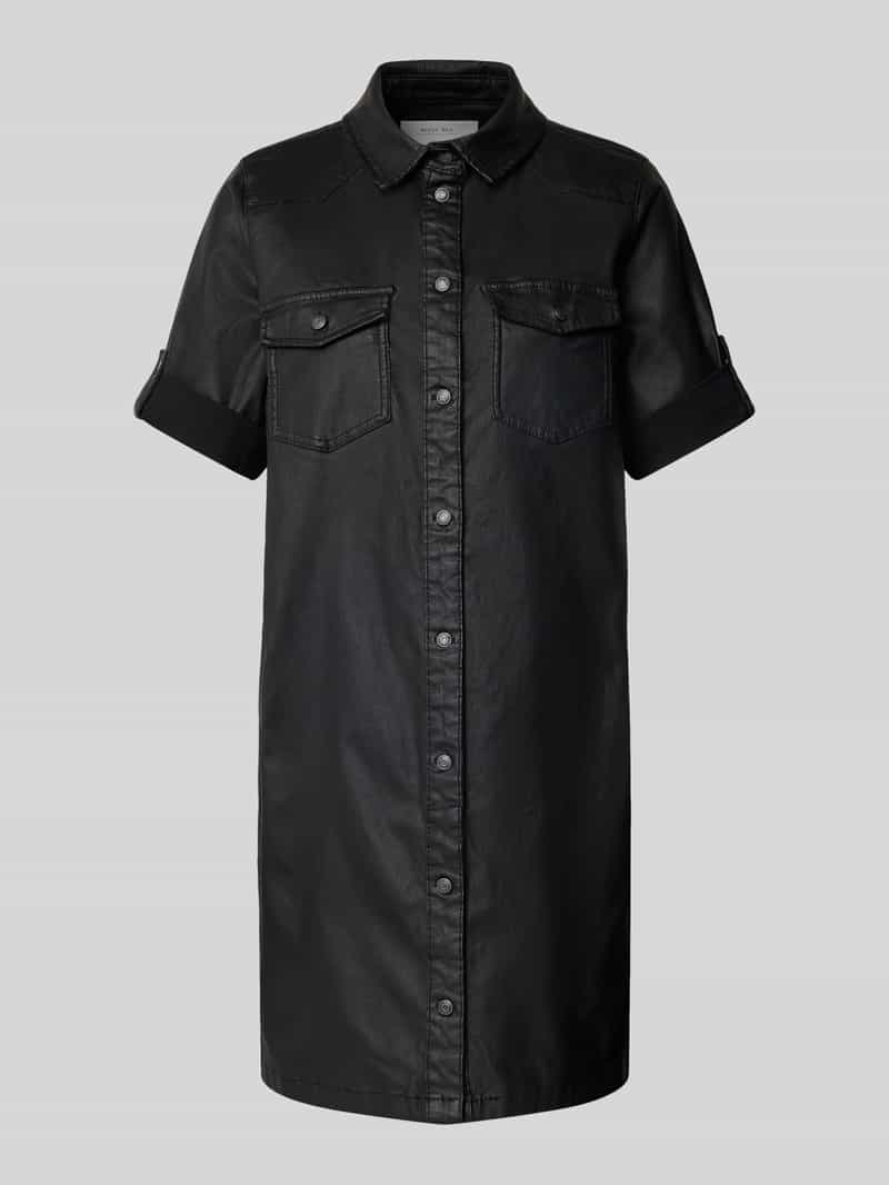 Sukienka mini z listwą guzikową