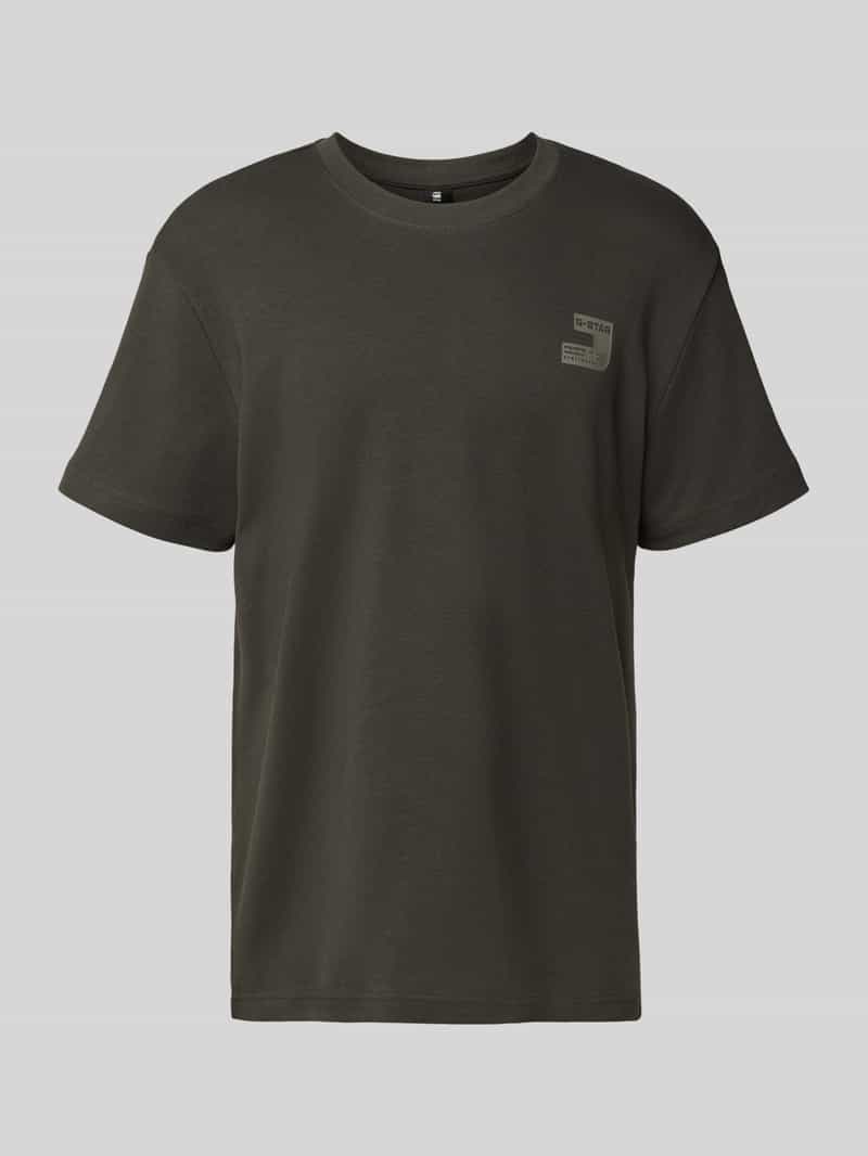 T-shirt z nadrukiem z logo