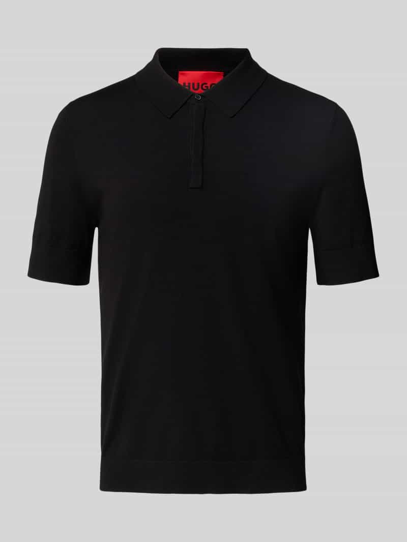 Koszulka polo o kroju regular fit z mieszanki wiskozy model ‘SAN PETER-CV’