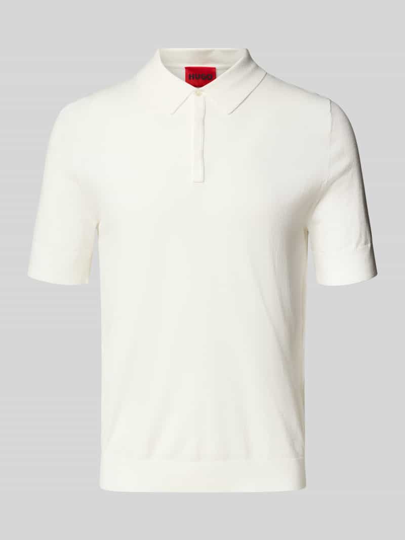 Koszulka polo o kroju regular fit z mieszanki wiskozy model ‘SAN PETER-CV’