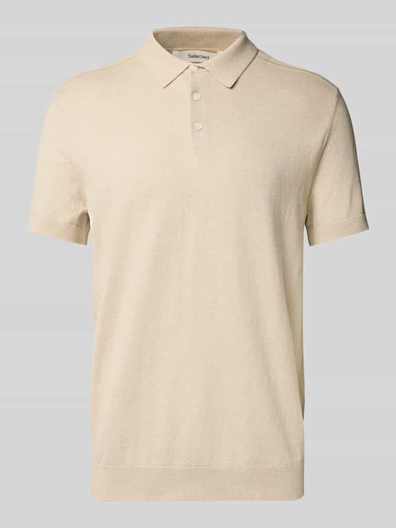 Koszulka polo o kroju regular fit z czystej bawełny model ‘BERG’