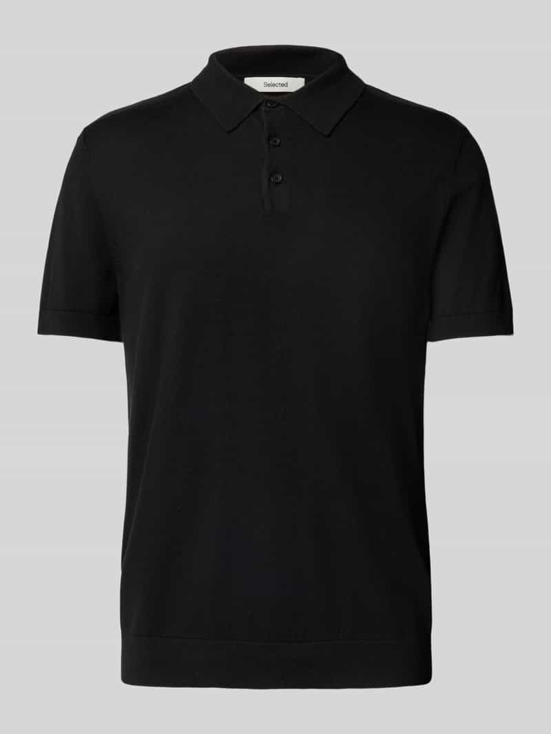 Koszulka polo o kroju regular fit z czystej bawełny model ‘BERG’