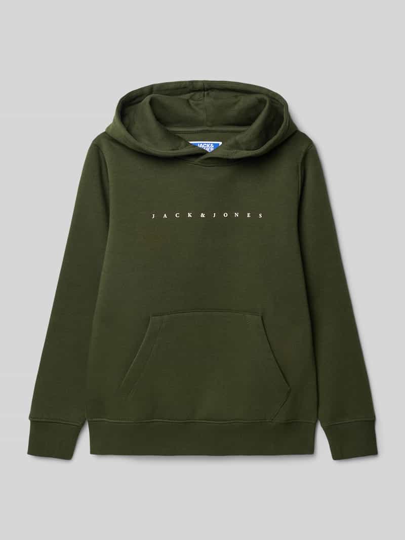 Bluza z kapturem i kieszenią kangurką