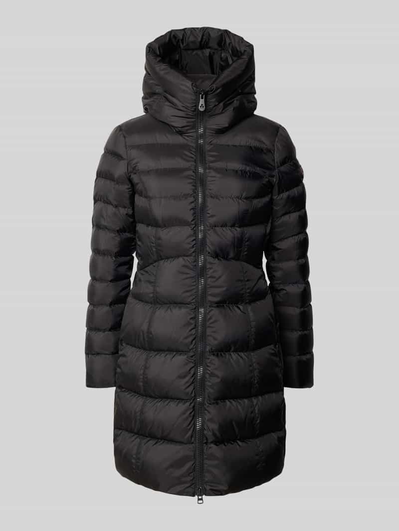 Kurtka puchowa z zamkiem błyskawicznym dwustronnym model ‘LEVARIA’