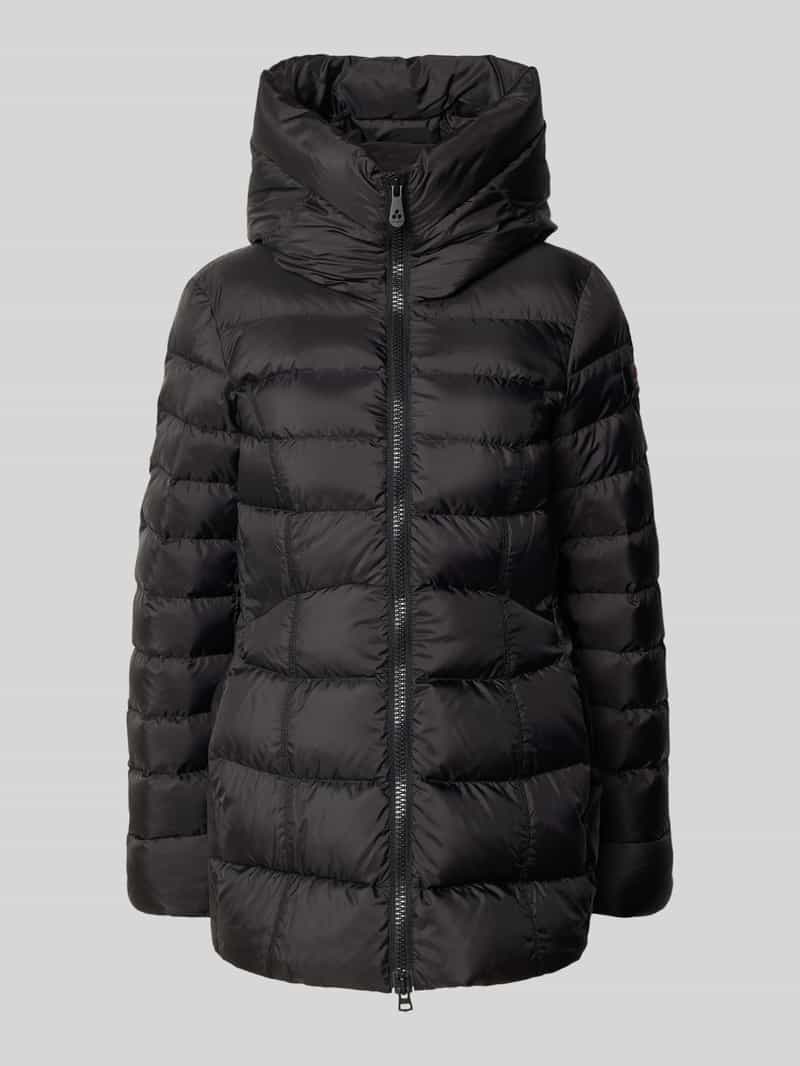 Kurtka puchowa z zamkiem błyskawicznym dwustronnym model ‘ESDRA’