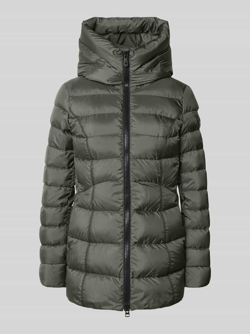 Kurtka puchowa z zamkiem błyskawicznym dwustronnym model ‘ESDRA’