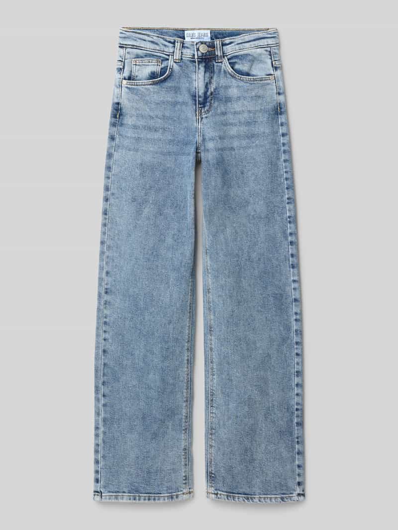 Jeansy o luźnym kroju z wpuszczanymi kieszeniami model ‘YARA’