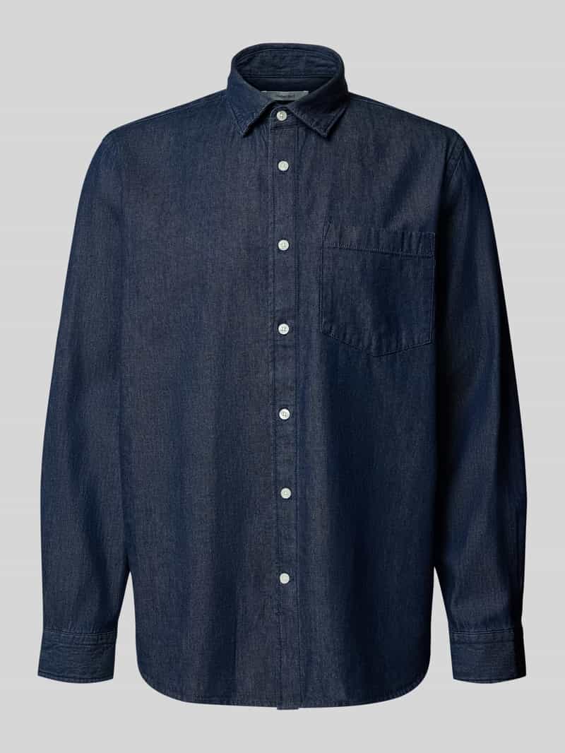 Koszula jeansowa o kroju regular fit z czystej bawełny model ‘REGCARLO’
