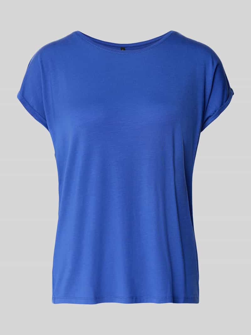 T-shirt o kroju regular fit z mieszanki lyocellu model ‘AVA’