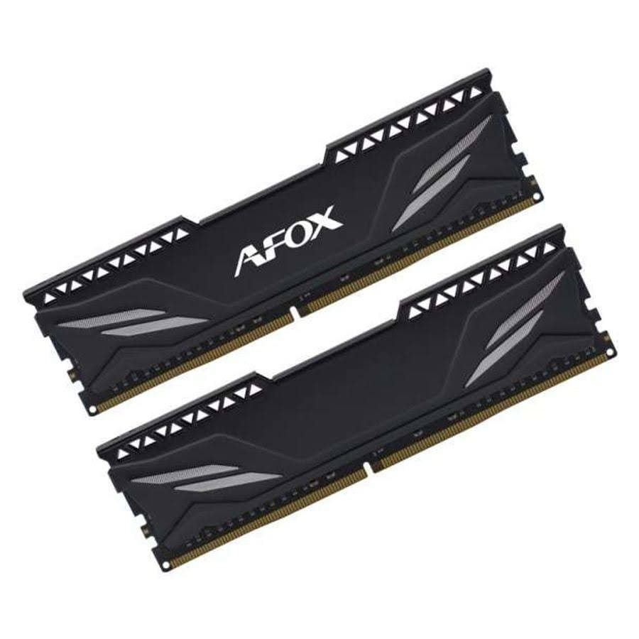 AFOX 32GB Gaming Black 2x16GB 3200MHz DDR4 DIMM CL16 AFLD432PH1CADB