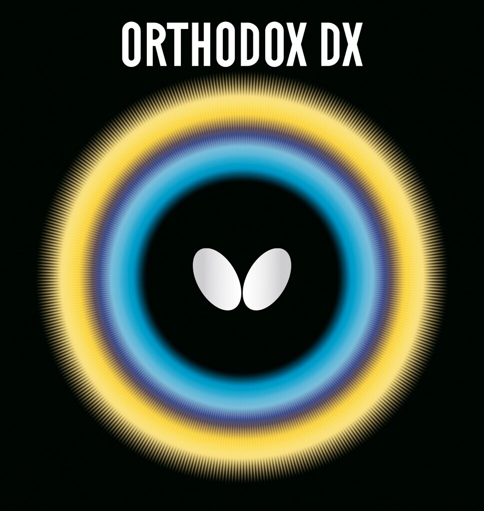 Pokrycie Butterfly Orthodox Czarny, OX
