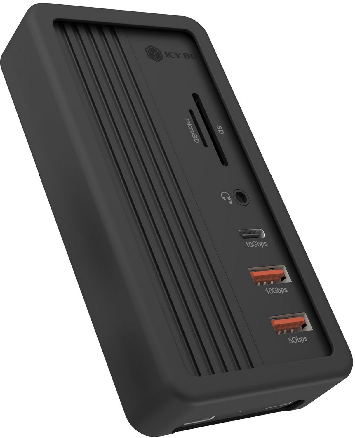 ICY BOX 10w1 M.2 NVMe SSD HDMI 4K 60Hz PD 3.0 IB-DK4072M-CU31