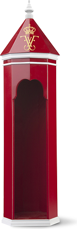 Dekoracja drewniana Kay Bojesen King Frederik X budka wartownika