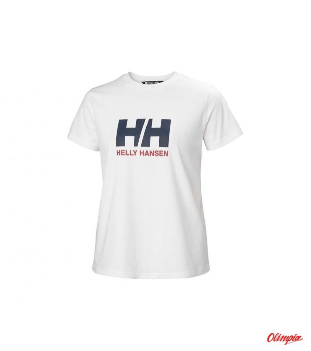 Koszulka damska HELLY HANSEN Logo T-Shirt 3.0 - White