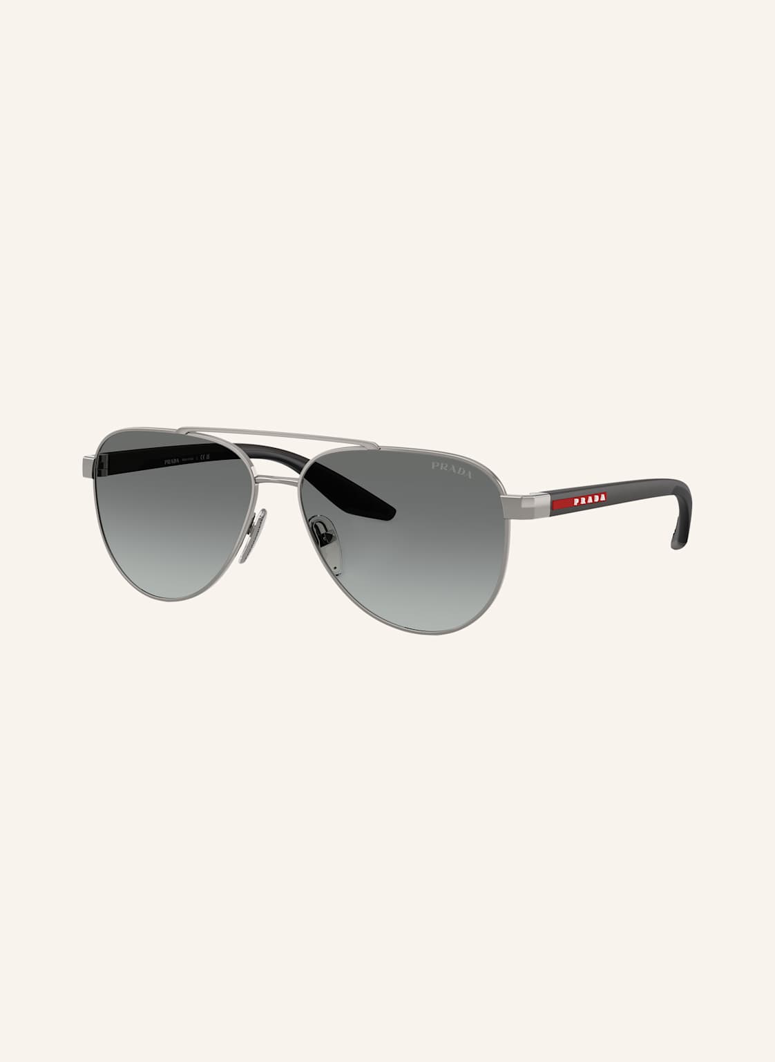 Prada Linea Rossa Okulary Przeciwsłoneczne Ps a52s silber