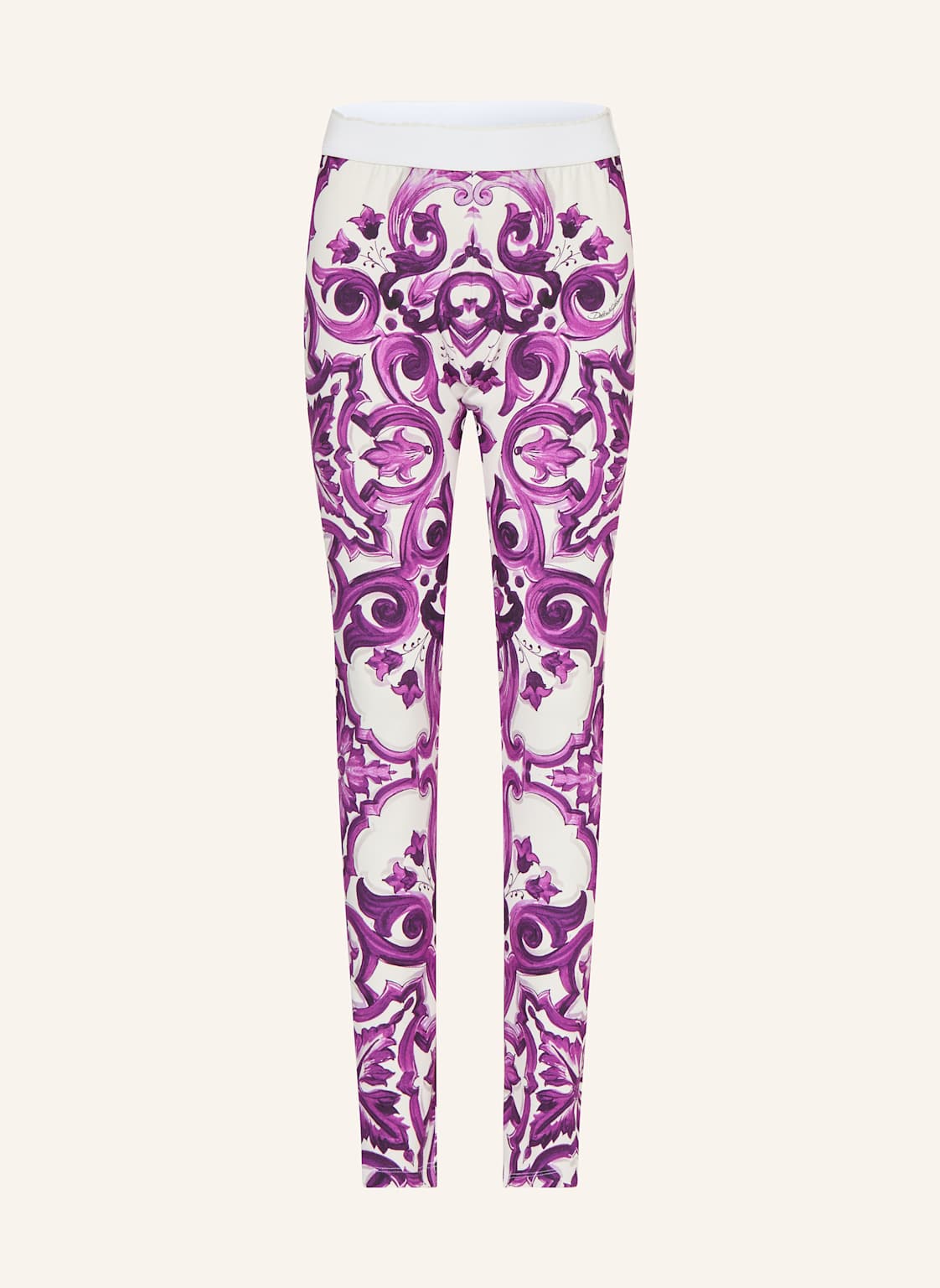 Dolce & Gabbana Legginsy lila