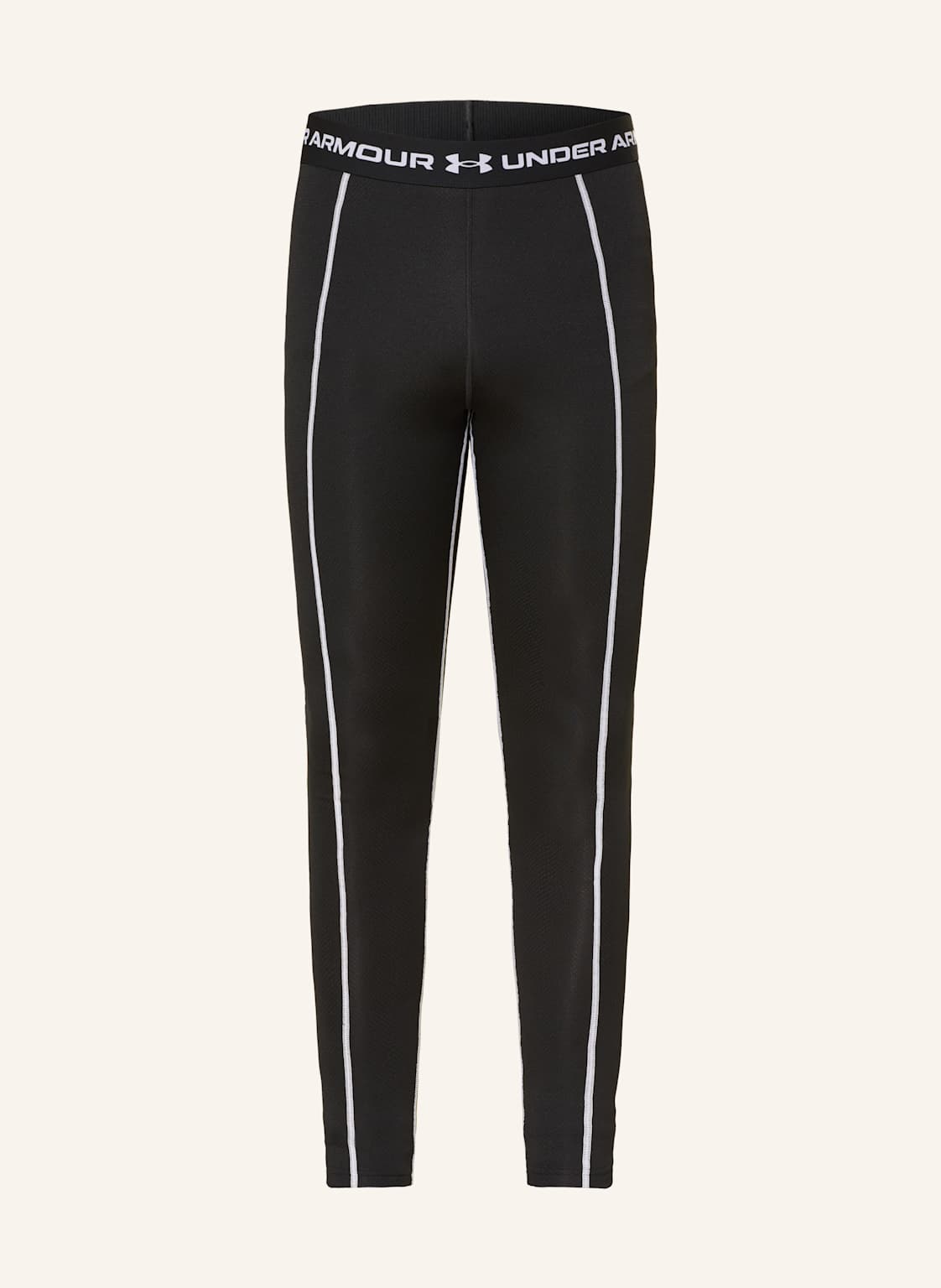 Under Armour Legginsy Do Biegania Ua Cold Weather Grid schwarz