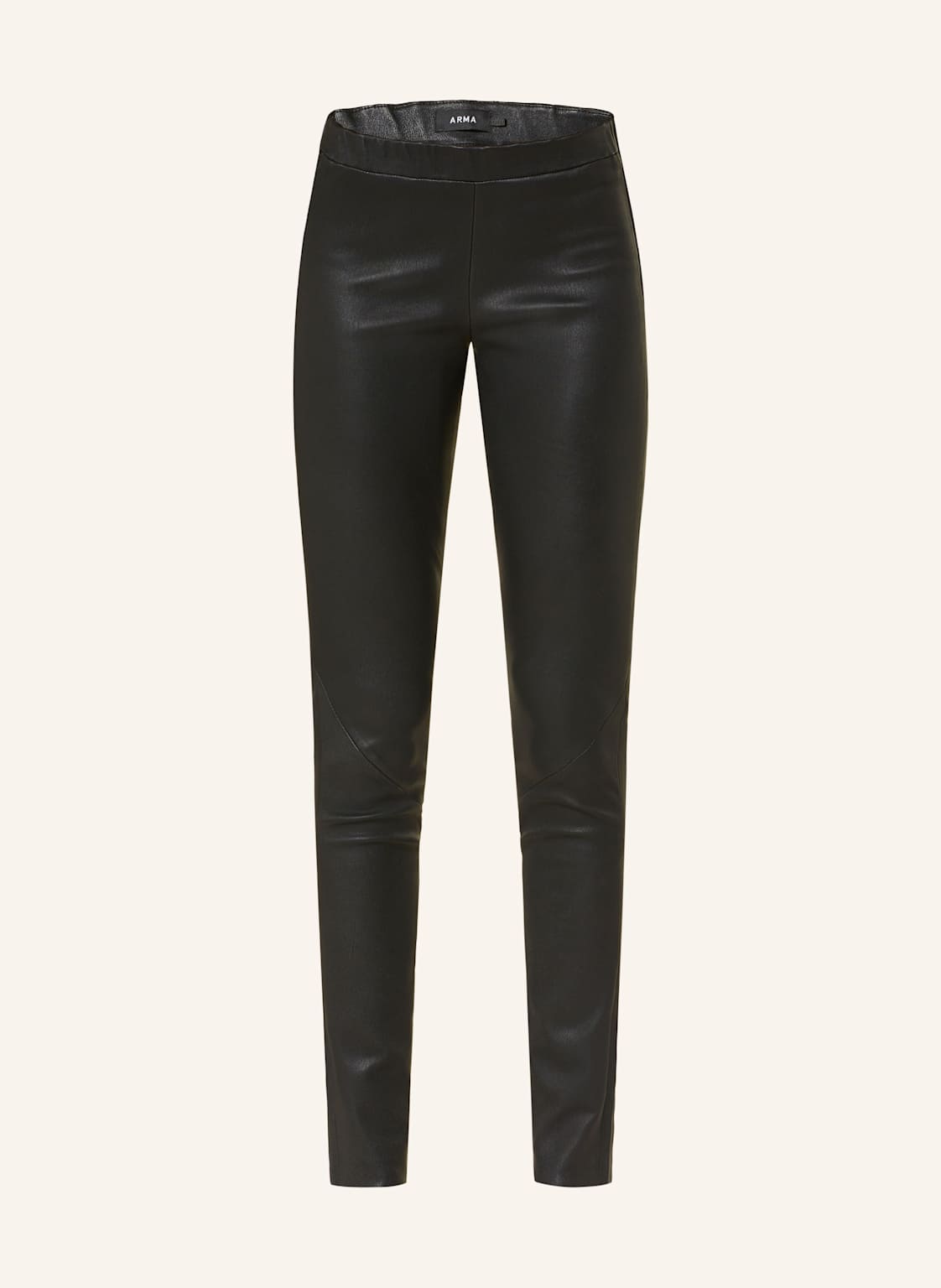 Arma Legginsy Skórzane Roche schwarz