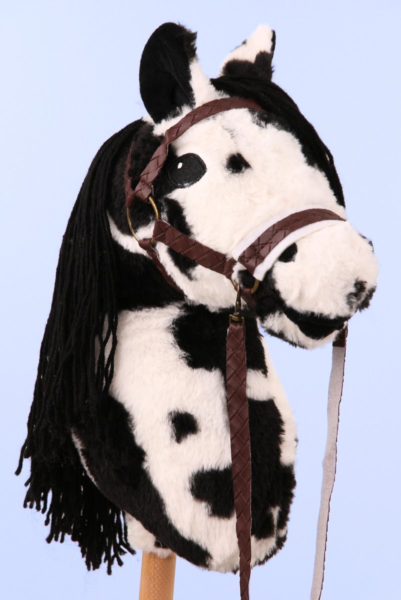 2 x HOBBY HORSE ZESTAW A4 MAŁY KONIK + WODZE + KANTAR MINI PREZENT DLA DZIE