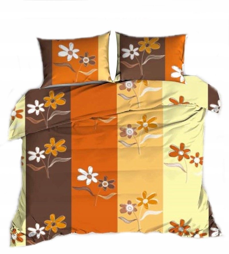 pościel kora lux 160x220 + 2 poszewki K 364 kwiatowe szaleństwo