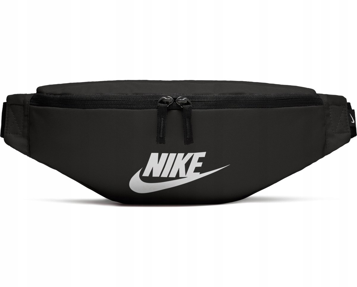 Nike saszetka nerka biodrowa duża męska sportowa czarna