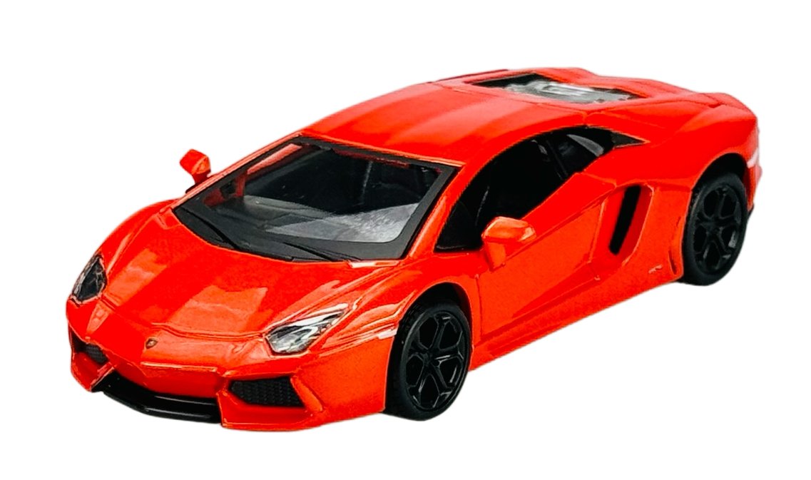 BBURAGO LAMBORGHINI AVENTADOR COUPE POMARAŃCZOWY 1:32 43000