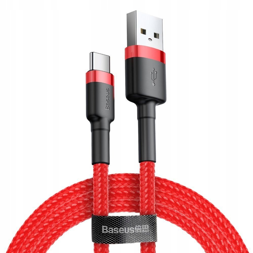BASEUS CAFULE CABLE WYTRZYMAŁY NYLONOWY KABEL PRZEWÓD USB / USB-C QC3.0 2A