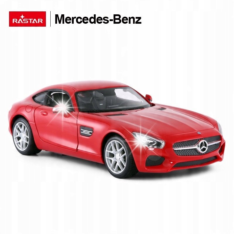 SAMOCHÓD ZDALNIE STEROWANY Mercedes AMG GT 1:14 AUTO DRZWI OTWIERANE RASTAR