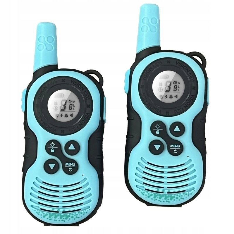 2 x Walkie Talkie Pro Vision Kids Zasięg do 1 kilometra 16 kanałów latarka
