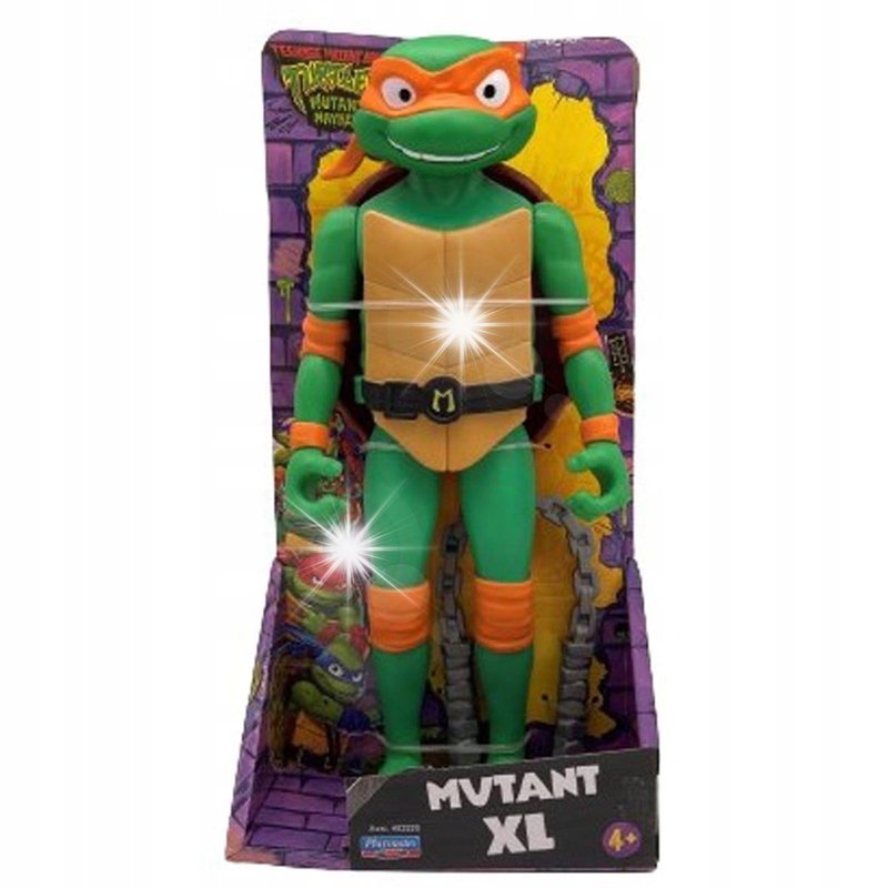 WOJOWNICZE ŻÓŁWIE NINJA Michelangelo XL figurka