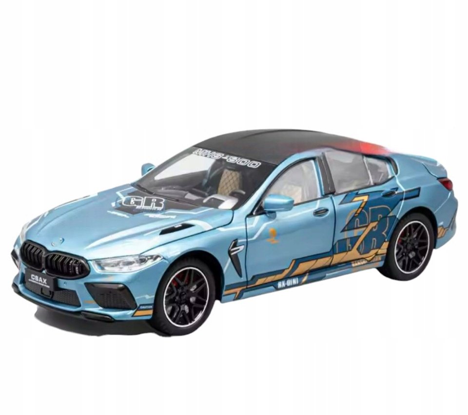 Bmw M8 Manhart 1:24 Dźwięk Światło Prezent