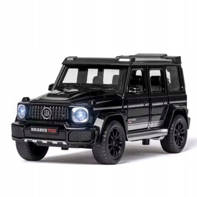 Model Samochód Brabus G700 Metalowy 1:32 Światła Dźwięk Napęd Baterie