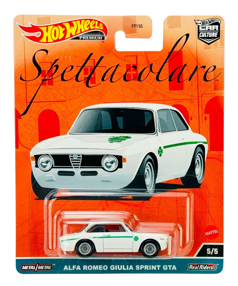 HOT WHEELS 2021 SPETTACOLARE ALFA ROMEO GIULIA SPRINT GTA 5/5 HKC50
