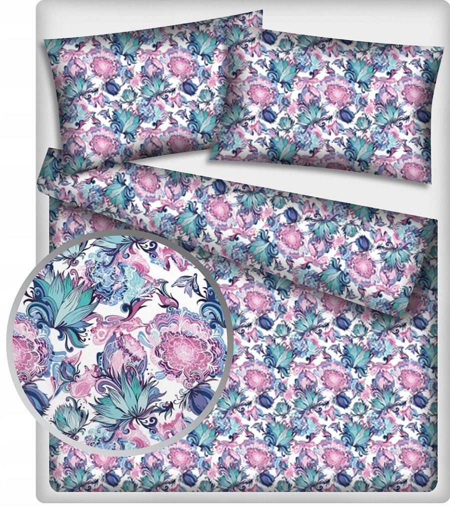 pościel bawełna deLUX 200x200 + 2 poszewki B 387 avatar